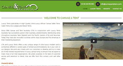 Desktop Screenshot of canvasandtent.com